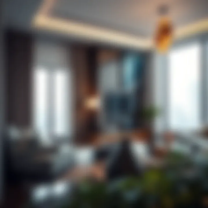 Interior design concept of G24 Tower's luxury apartments