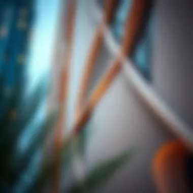 Iris Tower Facade Detail Close-up of the Iris Tower's facade highlighting modern materials