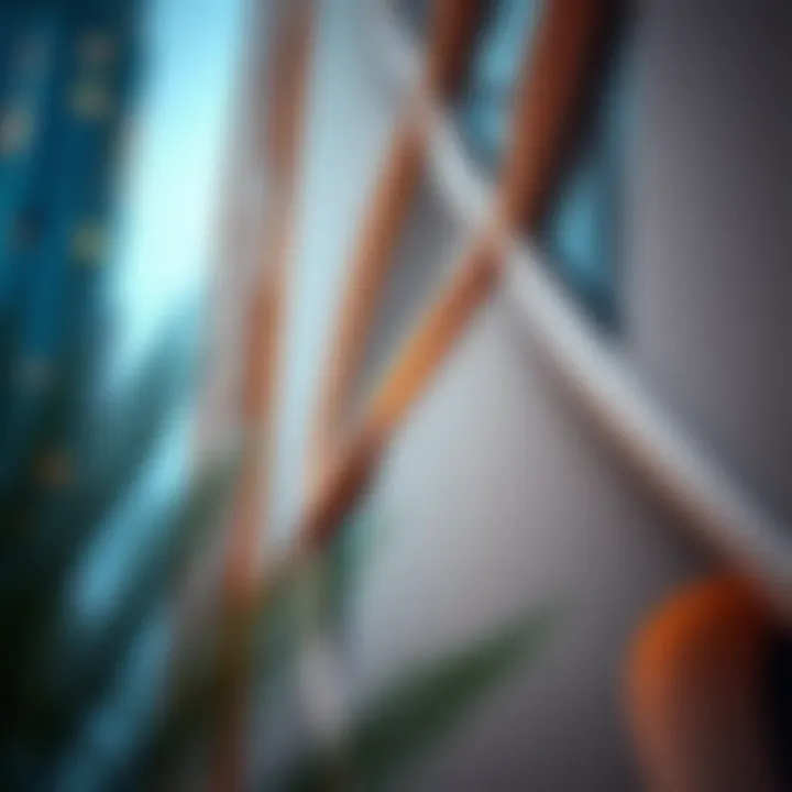 Iris Tower Facade Detail Close-up of the Iris Tower's facade highlighting modern materials