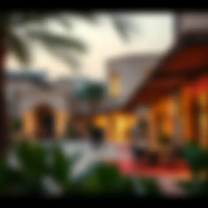 Vibrant community spaces in جميرا سيركل emphasizing local life