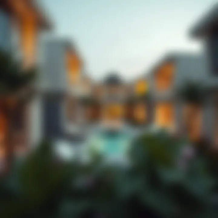 Luxurious residential properties in جميرا سيركل highlighting modern design