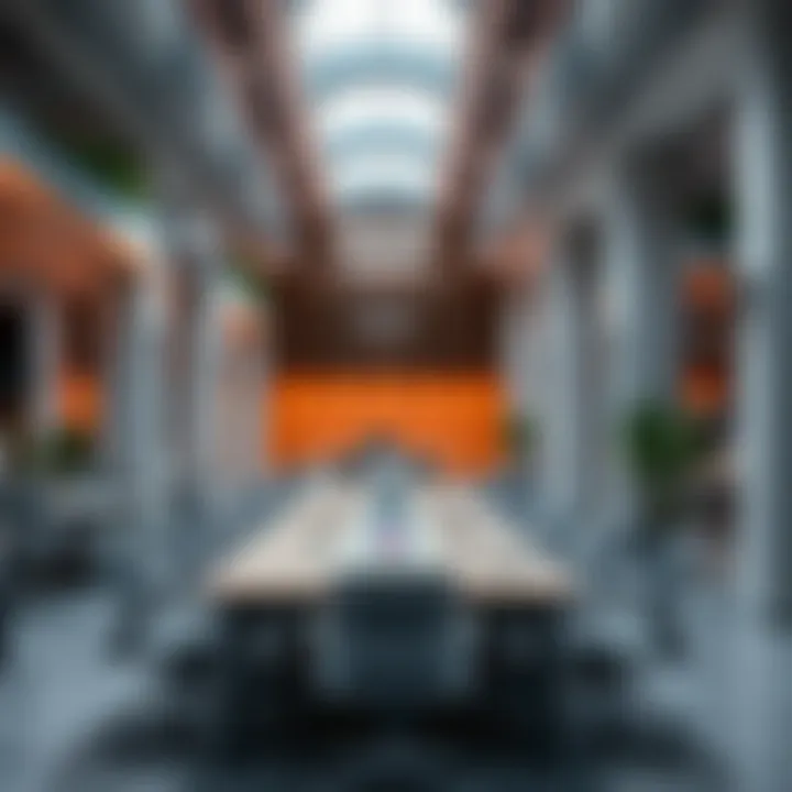 Collaborative workspace environments promoting teamwork and creativity