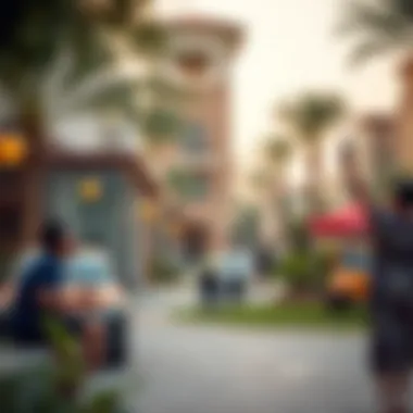 Community Life in ياس بيج Vibrant community amenities and recreational spaces in ياس بيج.