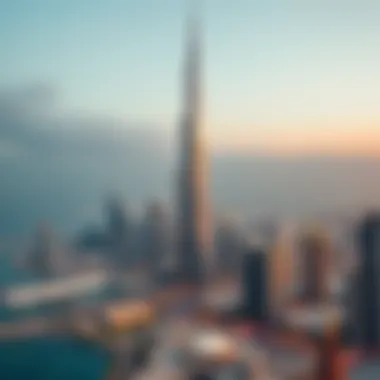 Burj Khalifa: A Pinnacle of Innovation Burj Khalifa towering over the cityscape