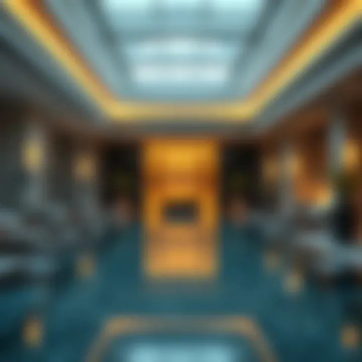 A glimpse of the luxurious amenities offered at the Serena Residence, highlighting relaxation spaces