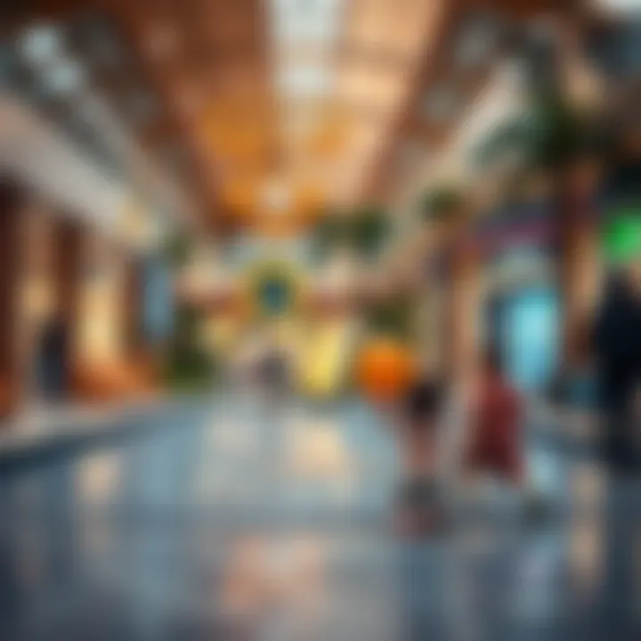 Family enjoying leisure activities within Silicon Oasis Mall's recreational area