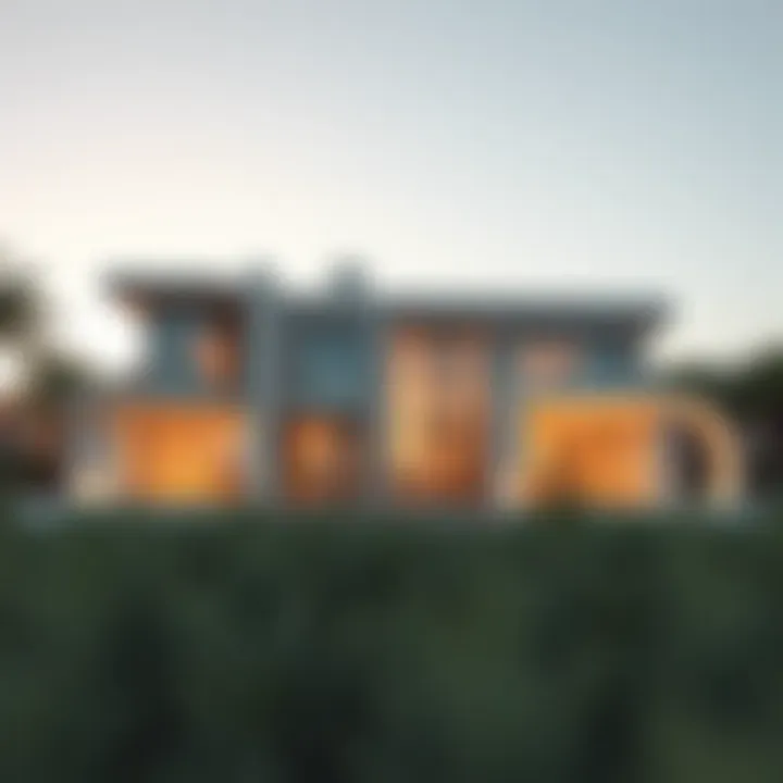 Modern Architectural Marvel in Mankhool Luxurious villa showcasing modern architecture in Mankhool