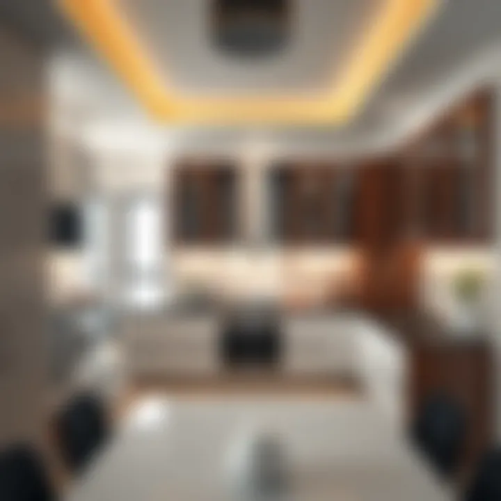 Spacious Modern Kitchen in a Villa Spacious villa kitchen equipped with modern appliances