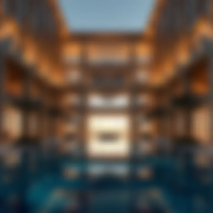 Stunning architectural design of Wasl One Residences