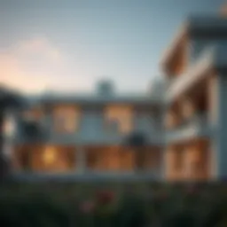 Stunning architectural design of فندق ستوديو ام showcasing modern elegance