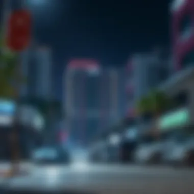 Vibrant neighborhood in Bur Dubai