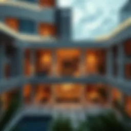 Architectural overview of Golden Mile floor plan