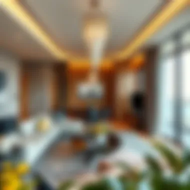 Spacious Interior Design of Golden Mile Apartments Spacious interior design of Golden Mile apartments