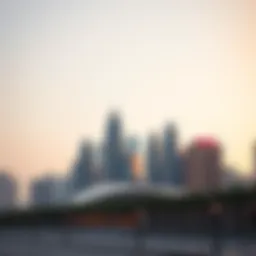 Stunning skyline of Grande Opera District showcasing luxury residences