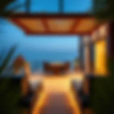Luxurious chalet overlooking Al Mamzar beach