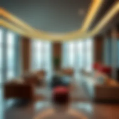 Luxury Living in Habtoor Tower Modern interiors showcasing a luxury apartment in Habtoor Tower