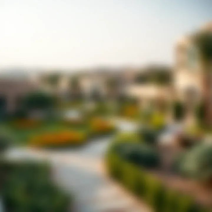 Landscaped Gardens of Hadiqat Al-Hili Landscaped gardens and walking paths in Hadiqat Al-Hili