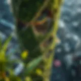 Aerial View of the Hanging Garden Tower Aerial view of the Hanging Garden Tower showcasing its lush vertical greenery