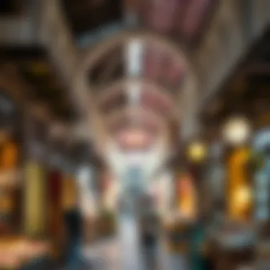 Cultural Hub: Dubai Souks The bustling souks showcasing the vibrant culture of Dubai