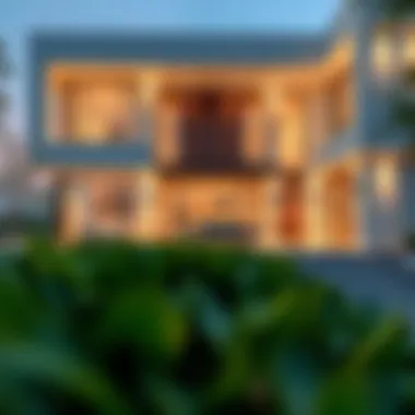 Modern Design in Villa Architecture Luxurious villa with modern design elements