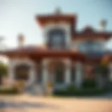 Traditional Architectural Elegance Stunning villa showcasing traditional architectural details