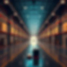 Modern J1 warehouse showcasing advanced logistics systems