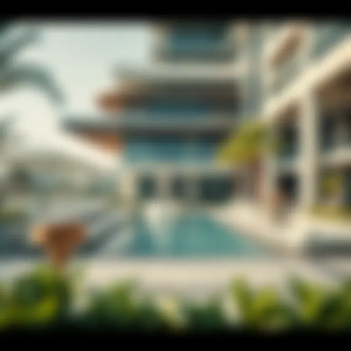 Modern amenities and facilities in Jebel Ali Village