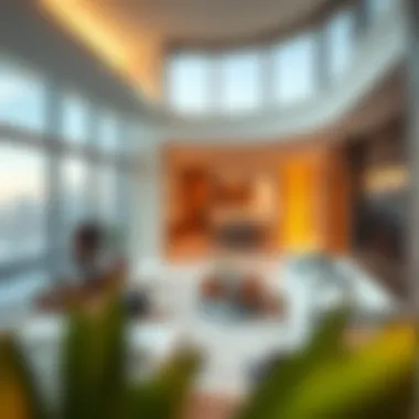 Inside Lake City Tower: Where Luxury Meets Comfort Luxurious interiors of a Lake City Tower apartment