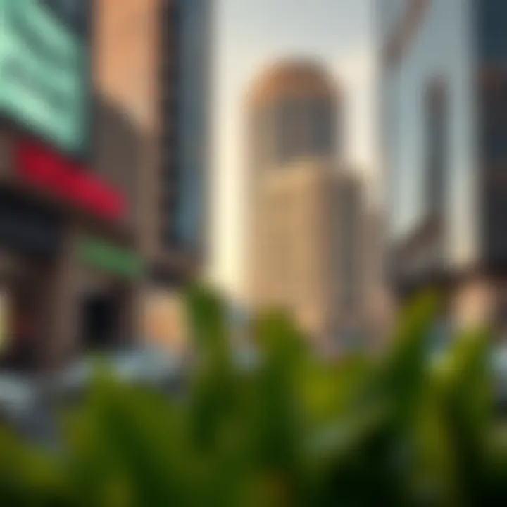 Commercial Opportunities in Lulu Al-Fursan Thriving commercial district highlighting investment opportunities