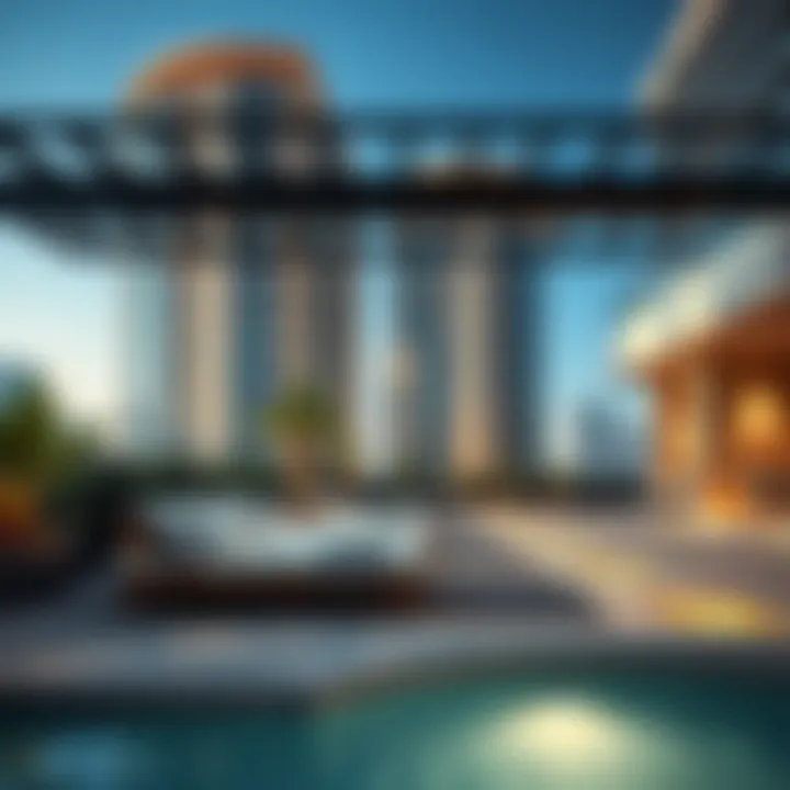 Modern amenities in Marina hotel apartments