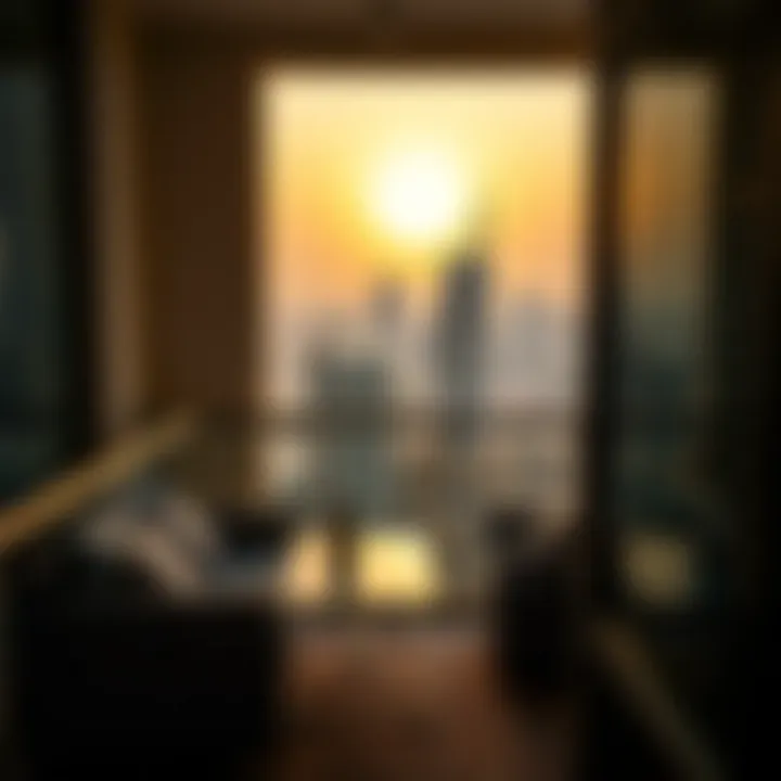 Beautiful Balcony View at Mercure Dubai Barsha Heights Stunning view from the balcony overlooking Dubai skyline