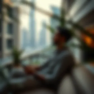 Embracing Life as a Freelancer in Dubai Freelancer enjoying lifestyle in Dubai