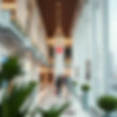 Infographic showing property value trends near hospitals