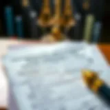 Legal document representing visa regulations