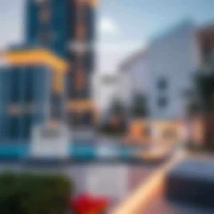 An infographic illustrating key components of rental agreements in Dubai