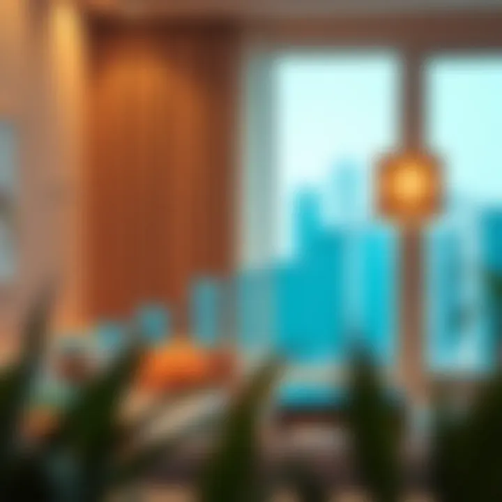 A chart showing current rental market trends in Dubai