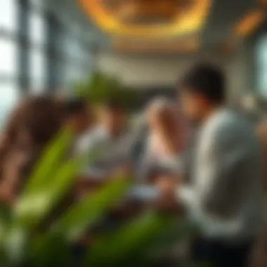 Expatriates Exploring Residency A group discussion among expatriates about residency options in the UAE