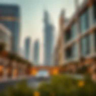 Modern Architecture in the UAE UAE skyline showcasing modern architecture and innovation