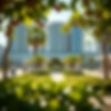 Innovative Urban Planning with Green Spaces Innovative urban planning and green spaces in Dubai