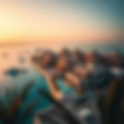 Stunning aerial view of Nurai Island showcasing luxury villas