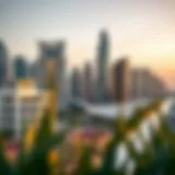 Luxurious Dubai skyline showcasing modern architecture