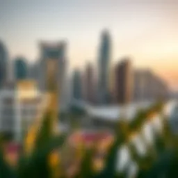 Luxurious Dubai skyline showcasing modern architecture