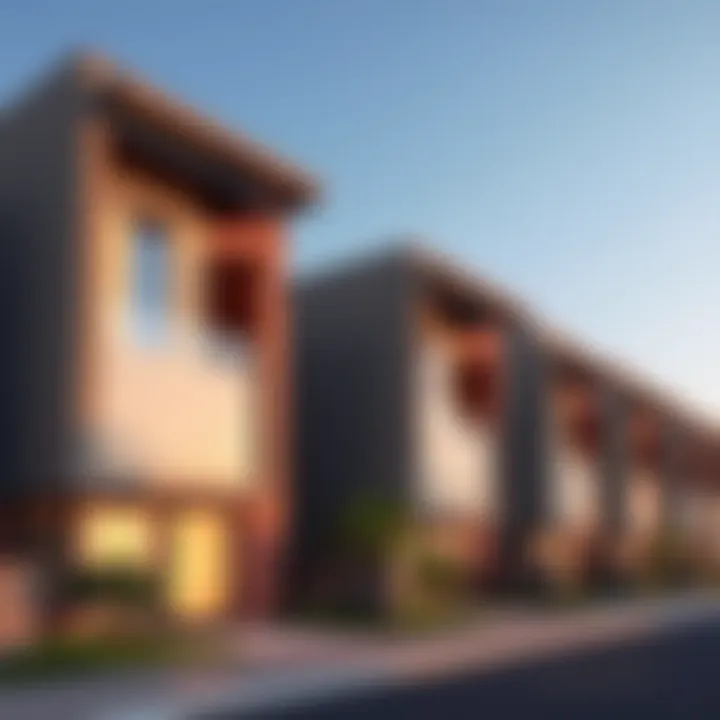 Architectural renderings of modern off-plan properties