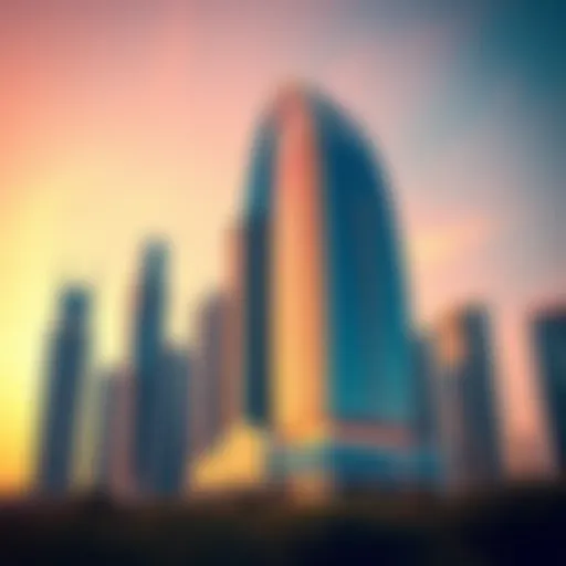 Point Tower Architectural Design Stunning view of Point Tower showcasing its architectural design