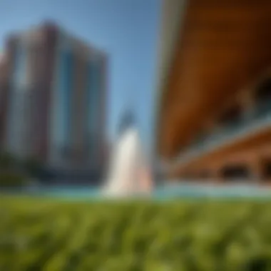 Modern Architectural Marvel of The Pointe Architectural details of The Pointe showcasing modern design