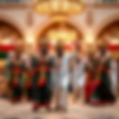 Cultural performances highlighting Emirati heritage during public festivities