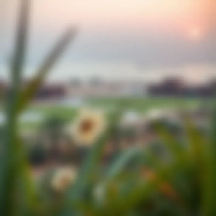 Ras Al Khor Sanctuary Panoramic View A panoramic view of Ras Al Khor Sanctuary showcasing its diverse ecosystems