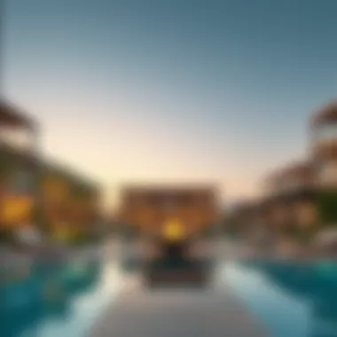 Luxurious amenities in Reem Hills development