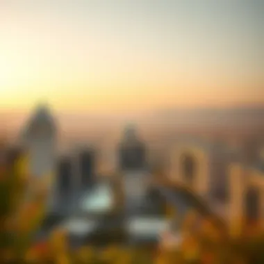 Panoramic view of Reem Hills showcasing modern architecture