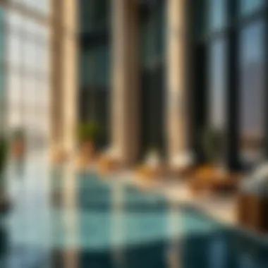 Luxurious amenities available at Saba Tower 1